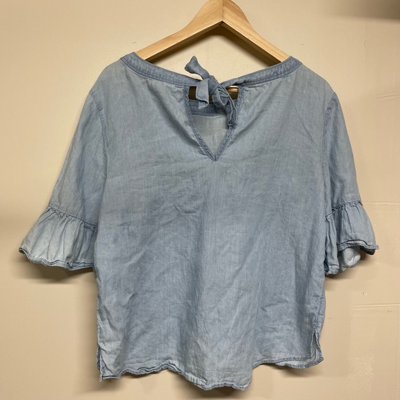 Denim Blouse - Picture 3 of 4